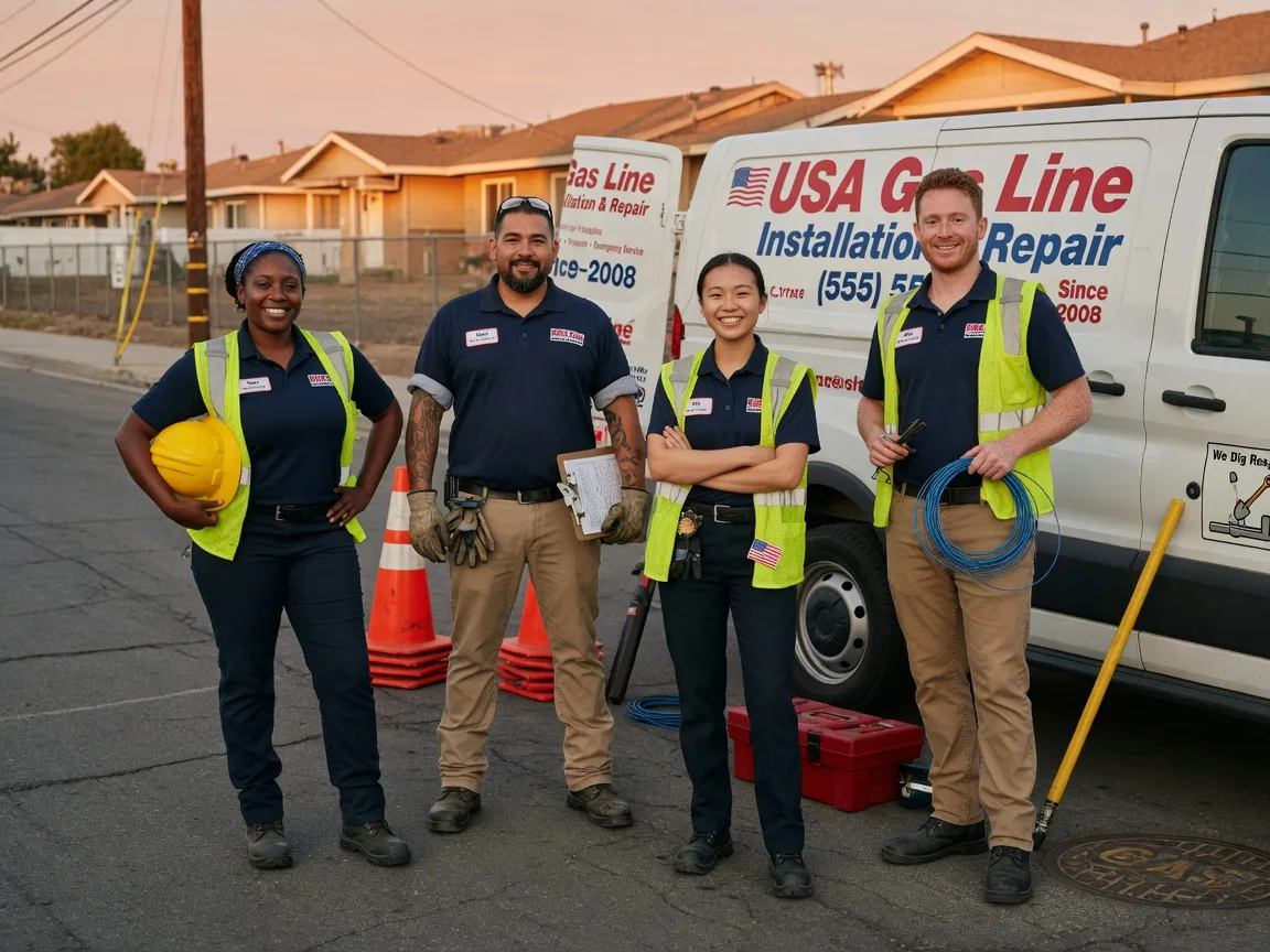 Gas Line Installation company in Galesville, MD